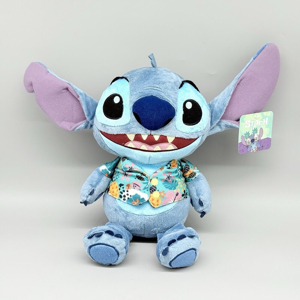 Just Play Disney Lilo & Stitch Hawaiian Shirt 15" Plush Stuffed Animal